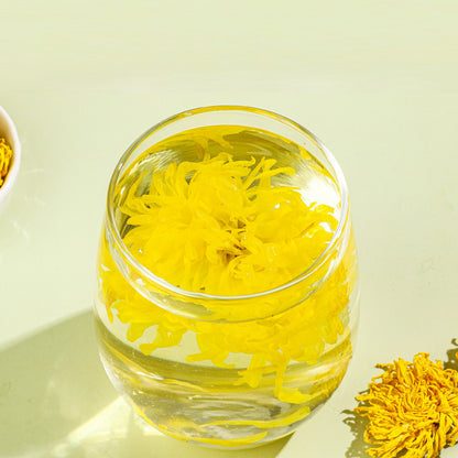 金菊御品——一杯新鲜冲泡的茶，助您日常调理，焕发光彩