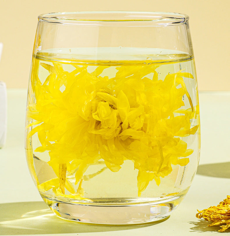 金菊御品——一杯新鲜冲泡的茶，助您日常调理，焕发光彩